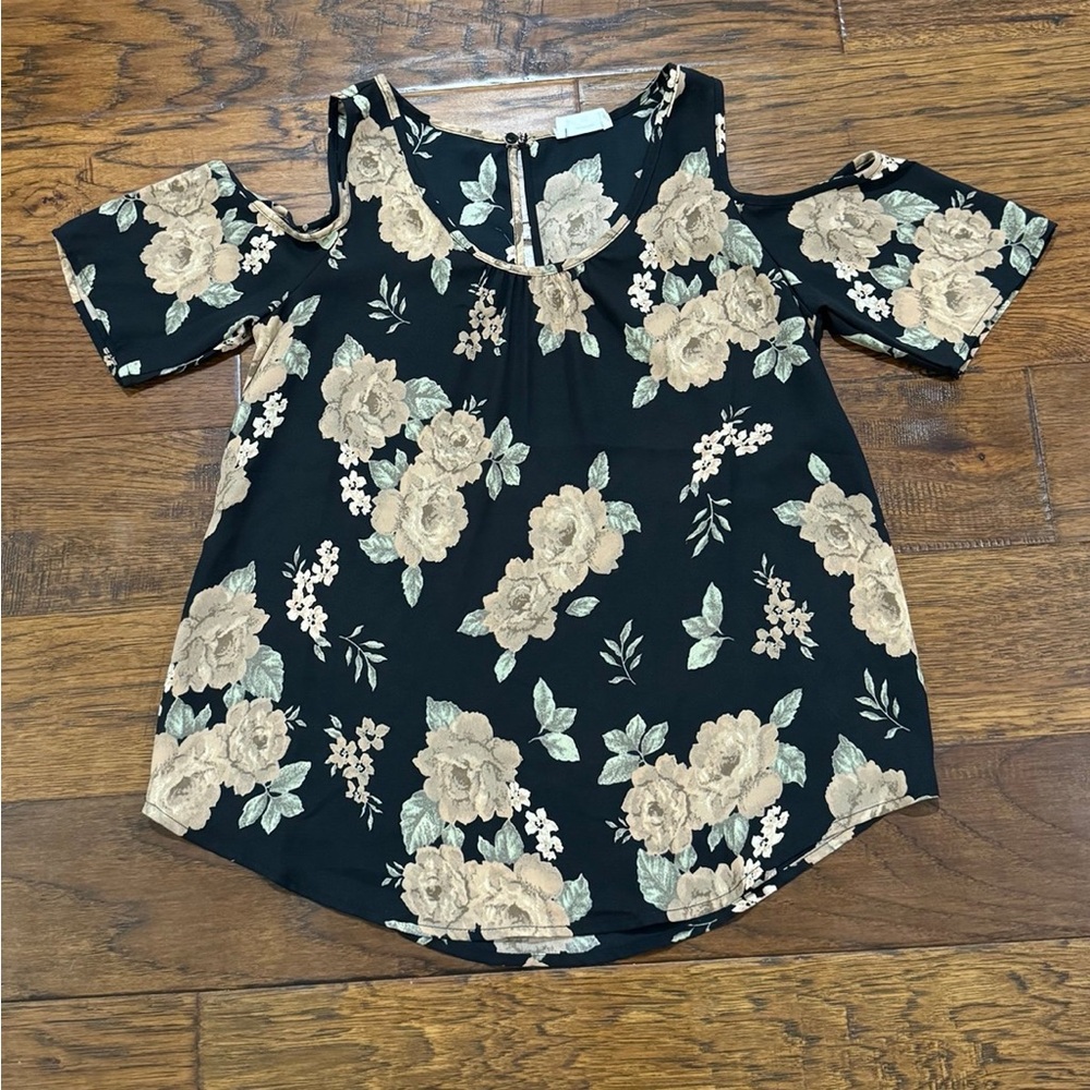 Sienna Sky Floral Off-the-Shoulder
